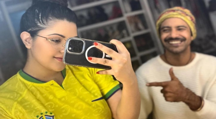 রাজকে দেওয়া কথা রাখলেন পরীমনি