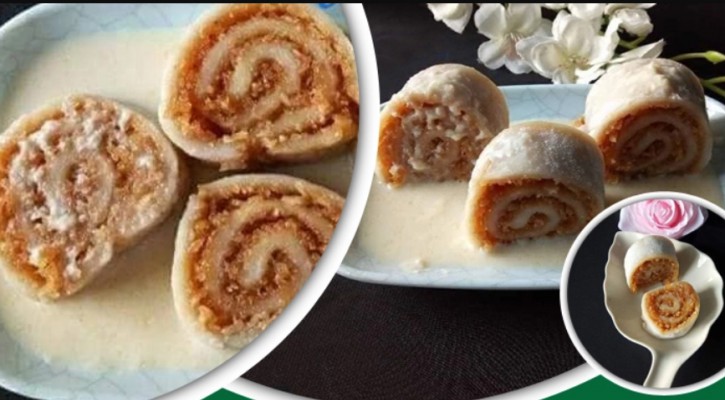 রোল মালাই পুলি তৈরির সহজ রেসিপি