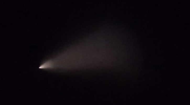 সাতক্ষীরার আকাশে অদ্ভুত আলোকচ্ছটা