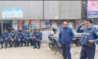 জামালপুরে দুই গ্রুপে সংঘর্ষ-গুলি, তিন পুলিশসহ আহত ১৫