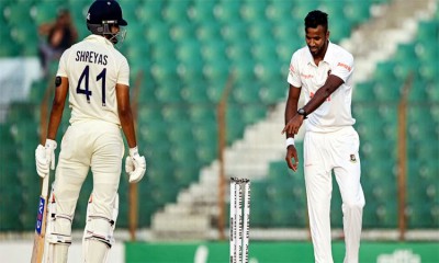 উইকেটে আলো জ্বললেও বেল পড়লো না, স্রেয়াশ কি আউট ছিলেন?